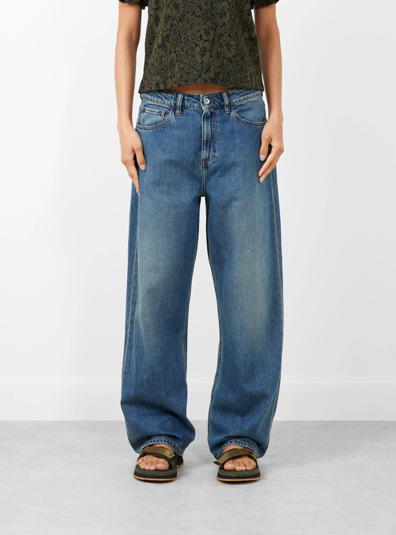 Silver Jean Washed Indigo