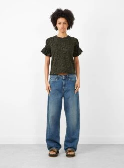 Jane Top Black/Brown