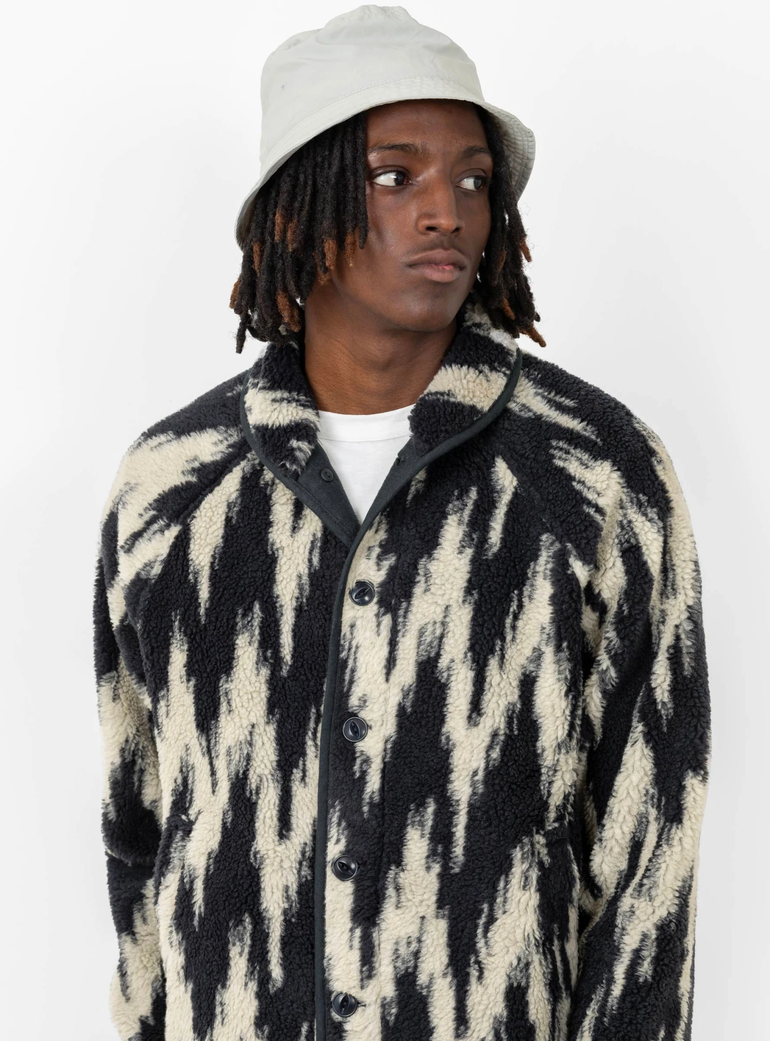 Beach Jacket Navy & Ecru - Image 6