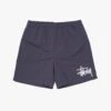 Stüssy Water Short Big Basic Logo Graystone