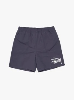 Stüssy Water Short Big Basic Logo Graystone