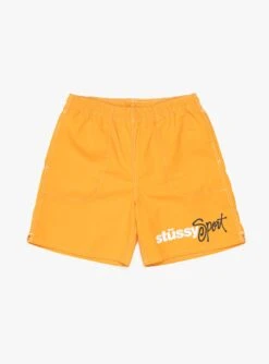 Stüssy Water Short Sport Logo Tangerine