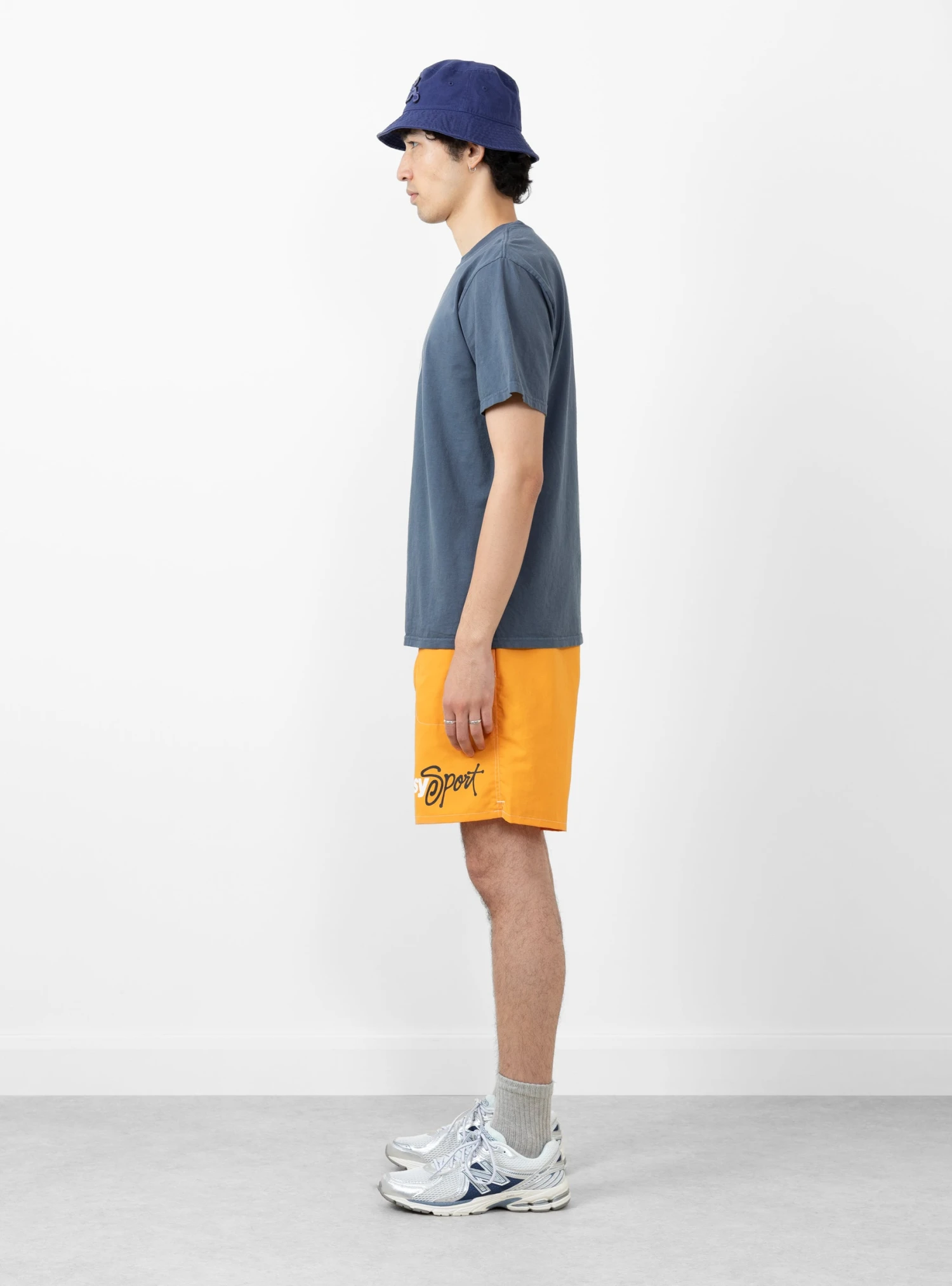 Stüssy Water Short Sport Logo Tangerine - Image 5