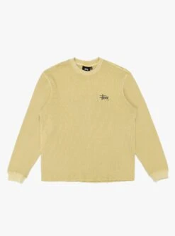 Stüssy Basic Stock LS Thermal Dusty Yellow