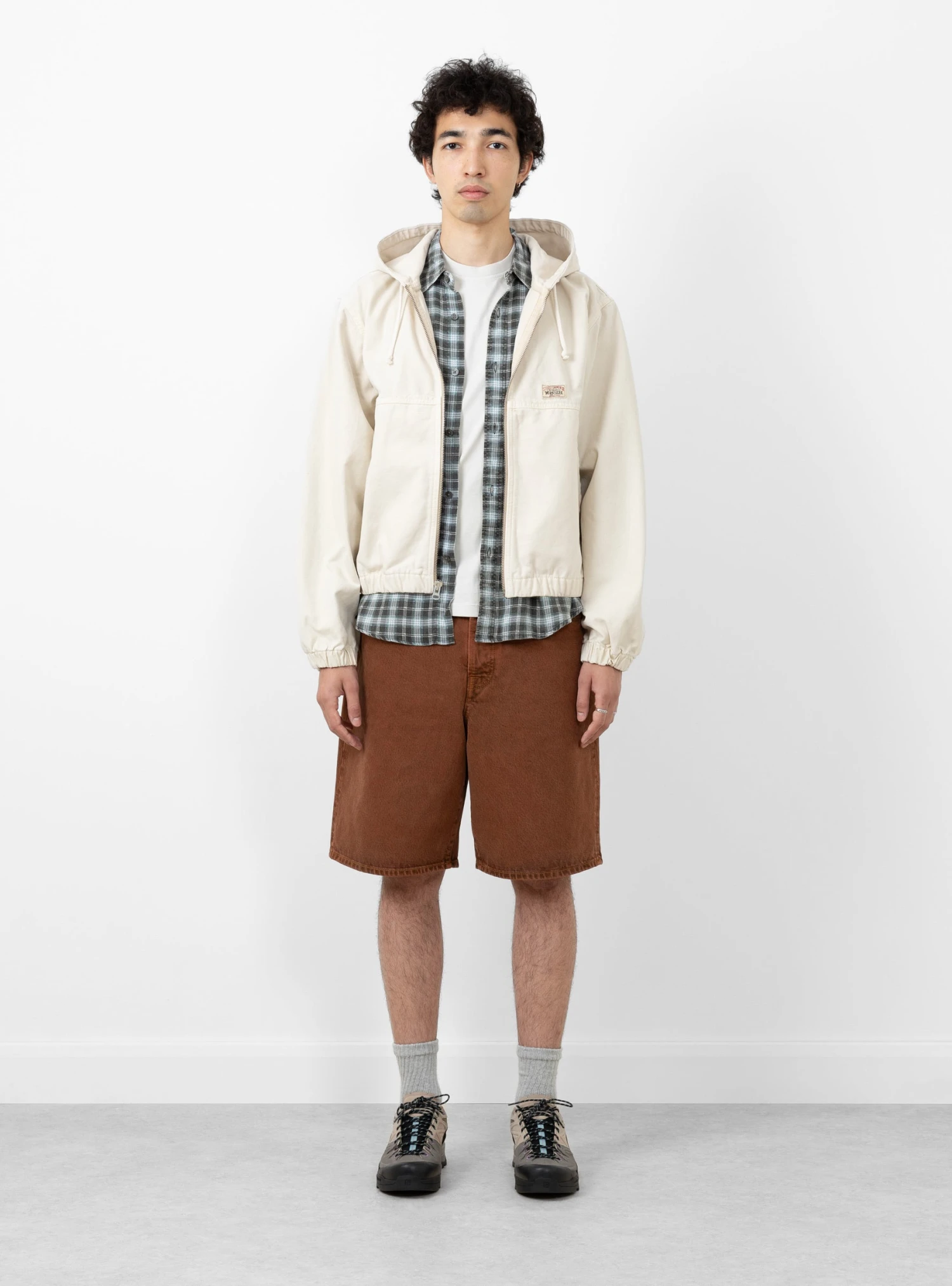 Stüssy Work Jacket Unlined Canvas Vintage Natural - Image 2