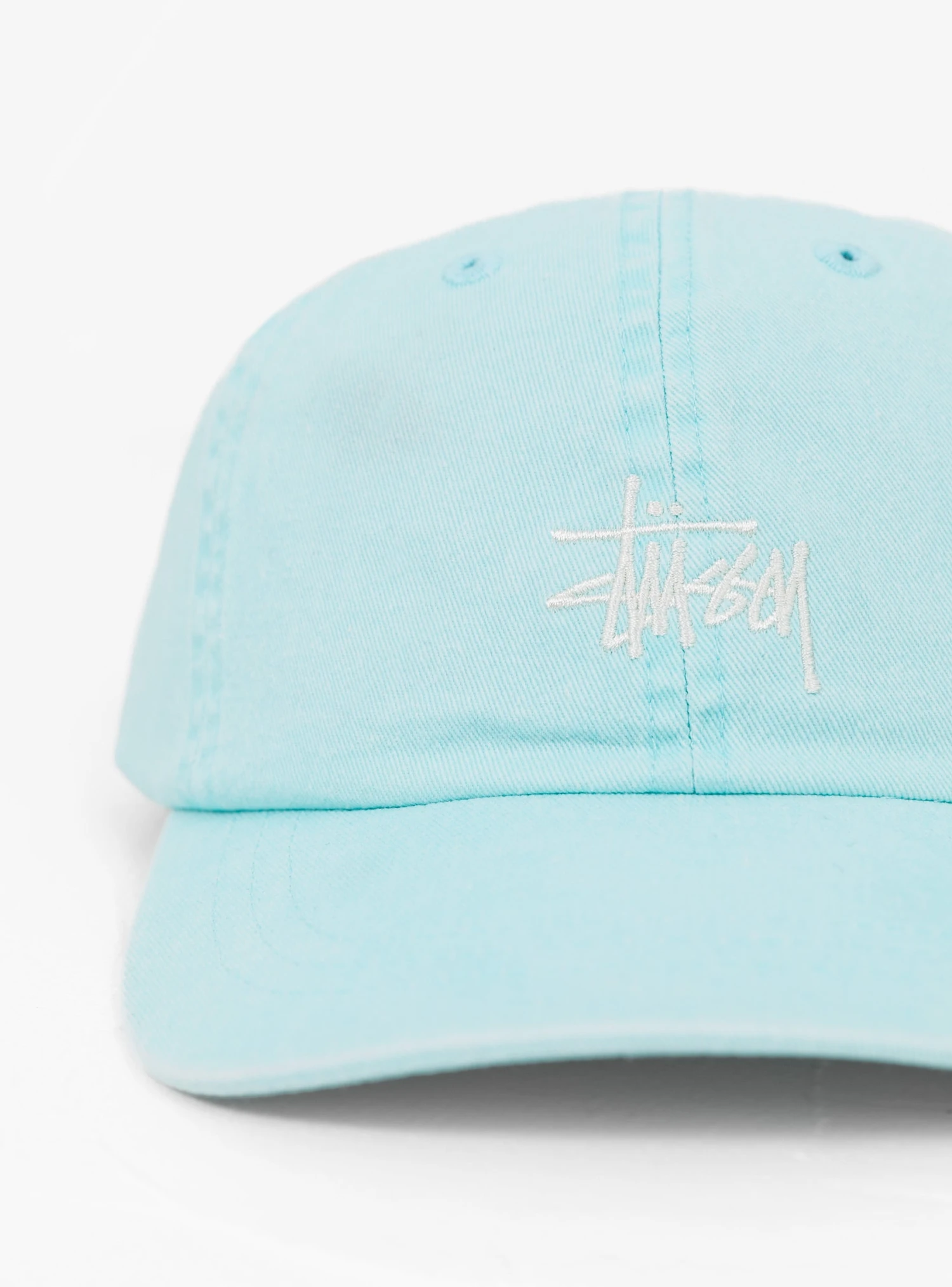 Stüssy Washed Basic Low Pro Cap Mint - Image 3