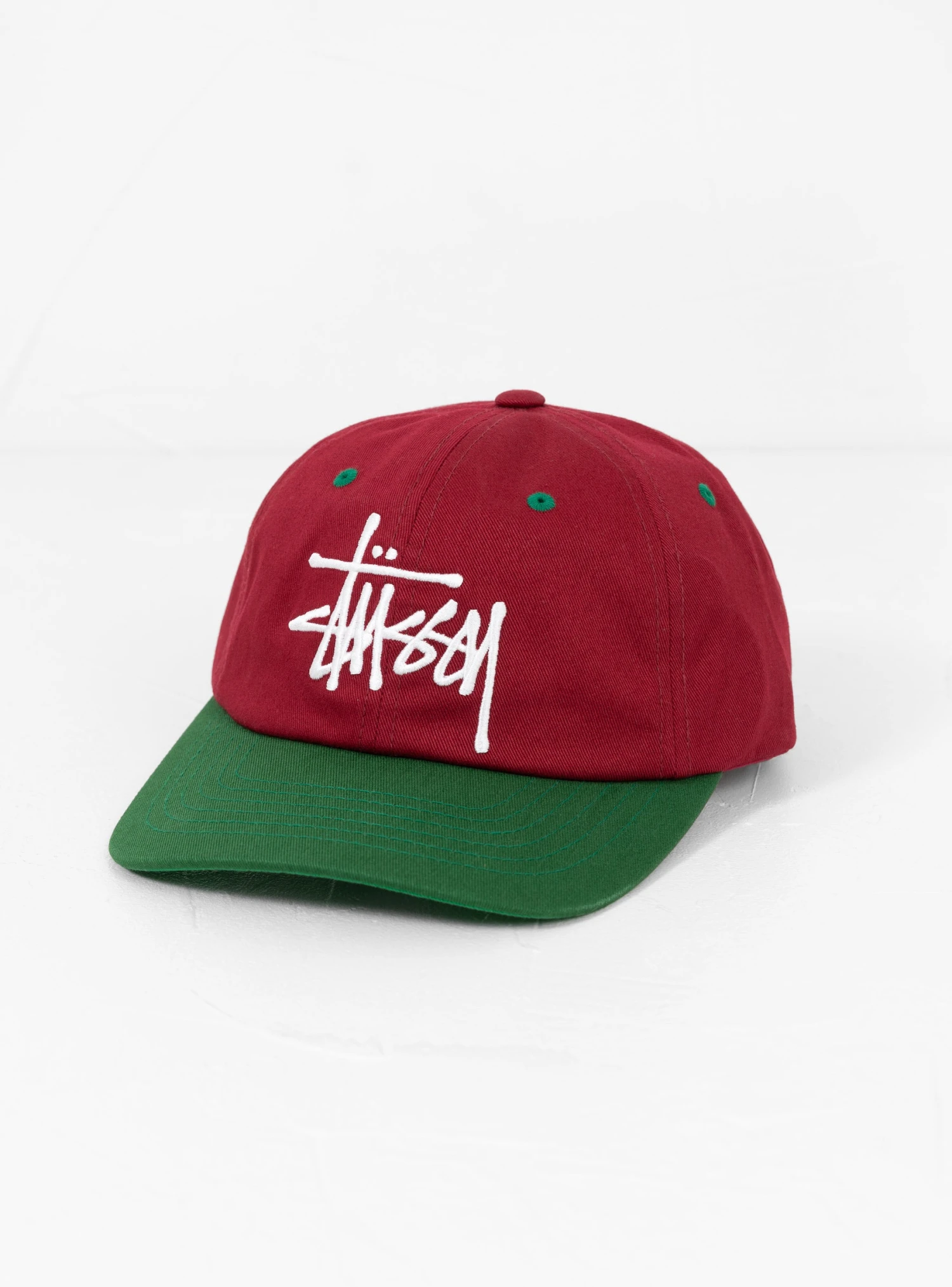 Stüssy Big Basic Vintage Cap Maroon