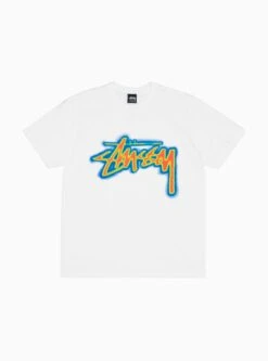 Stüssy Thermal Stock Tee White