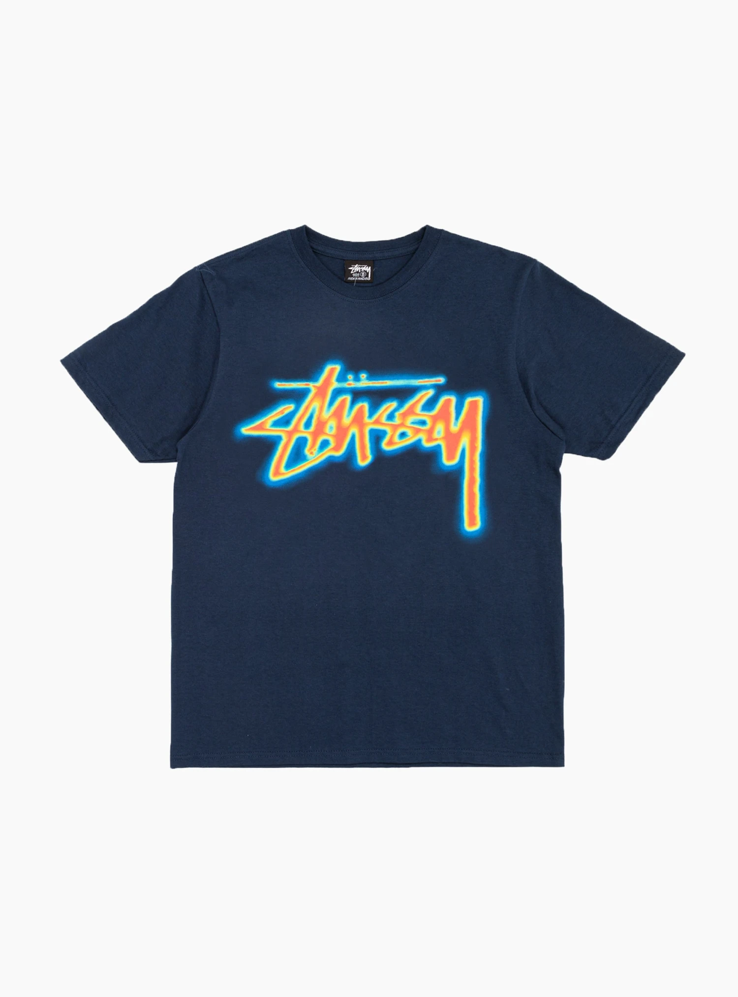 Stüssy Thermal Stock Tee Navy