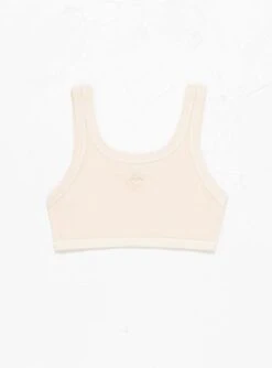 Heart Bra Undyed