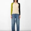Gene Long Sleeve Top Beige