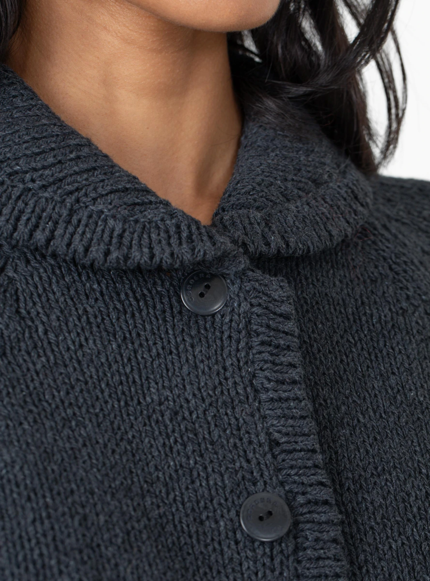 Heather Cotton Top Navy - Image 5