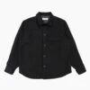 Ring Tweed Shirt Black