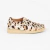 Side Seam Slide Shoes Leopard Print
