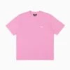 Stüssy Stock Logo Crew T-shirt Pink