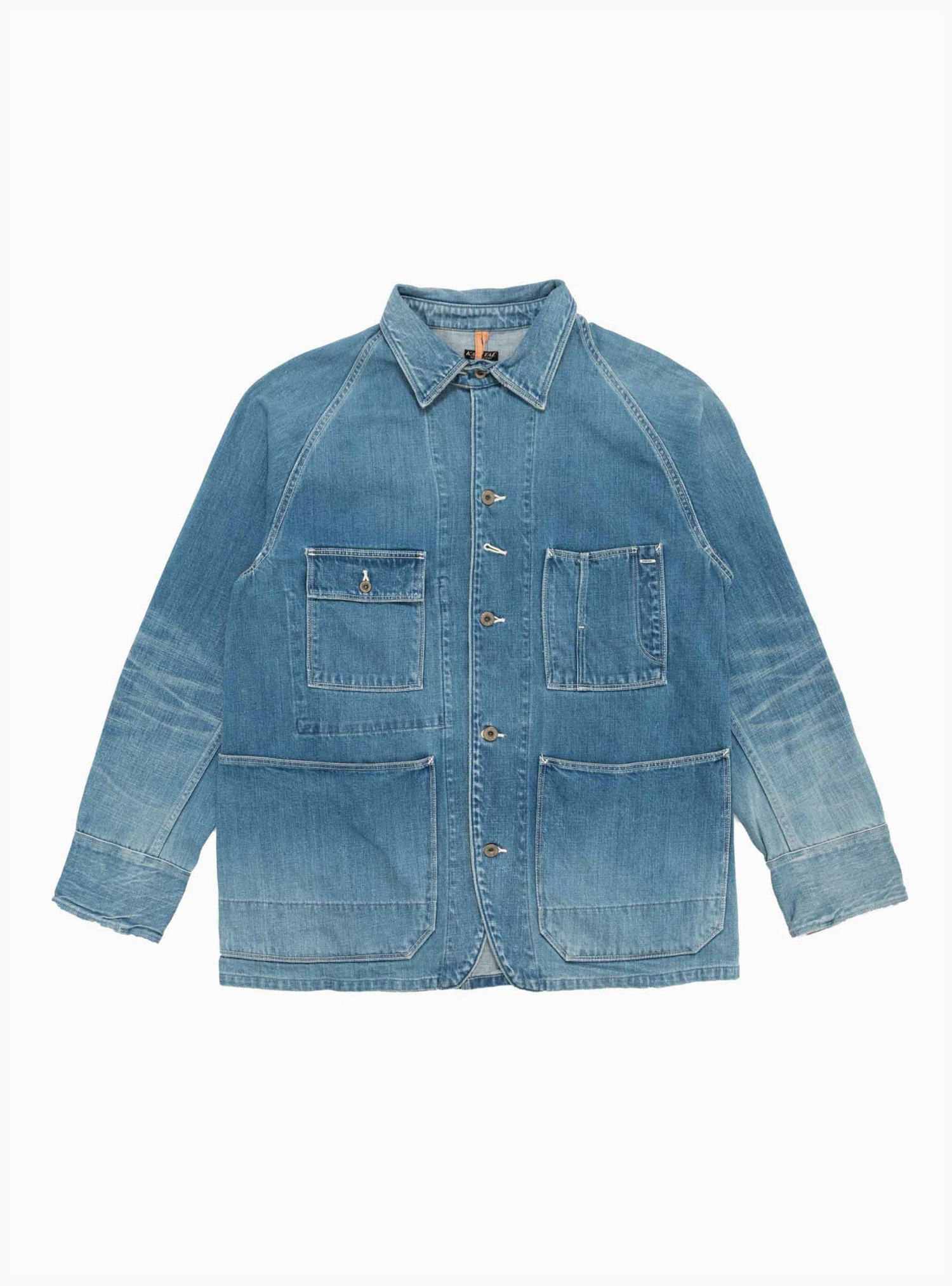 12oz Denim Cactus Coverall Light Blue