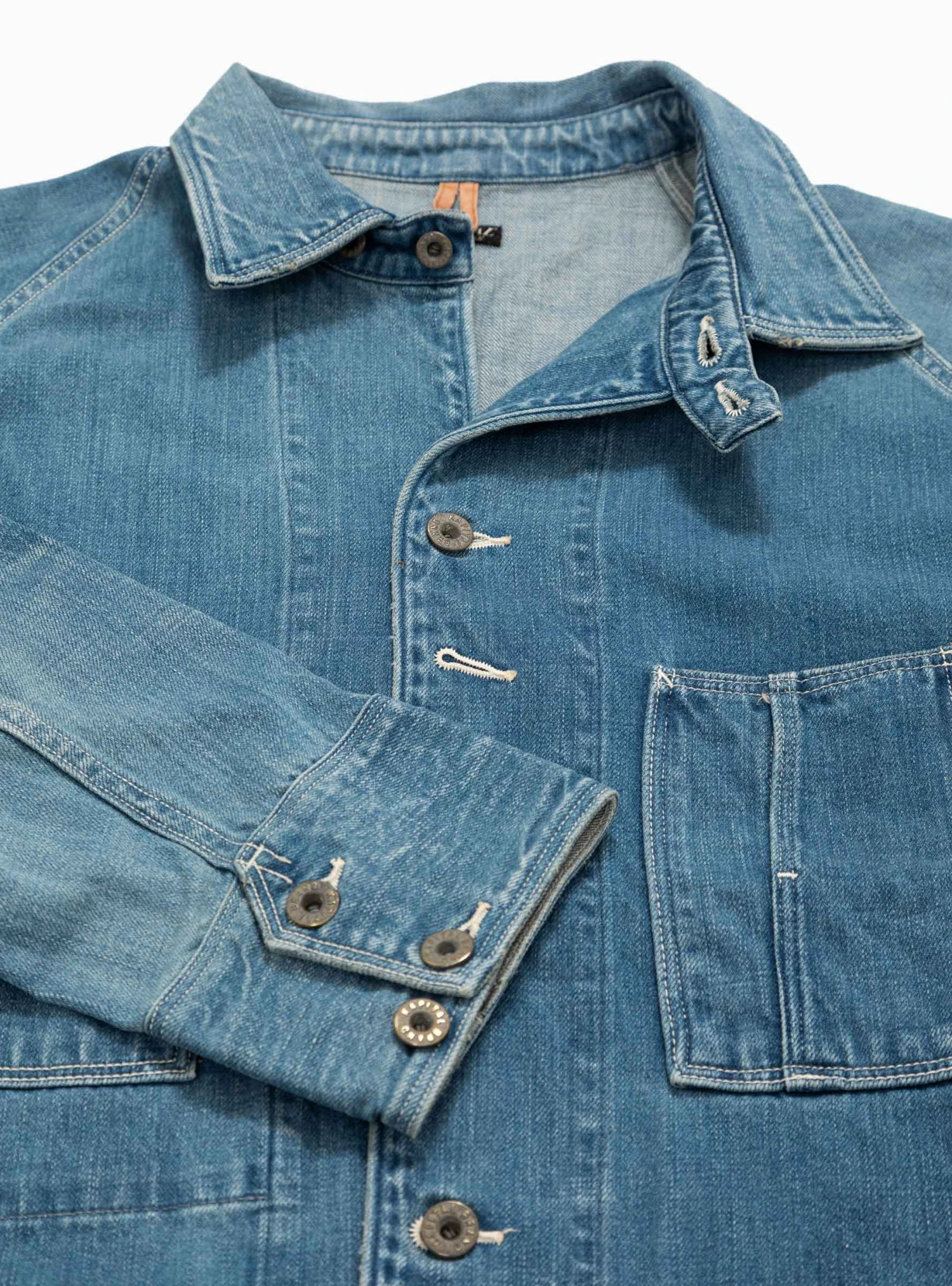 12oz Denim Cactus Coverall Light Blue - Image 3