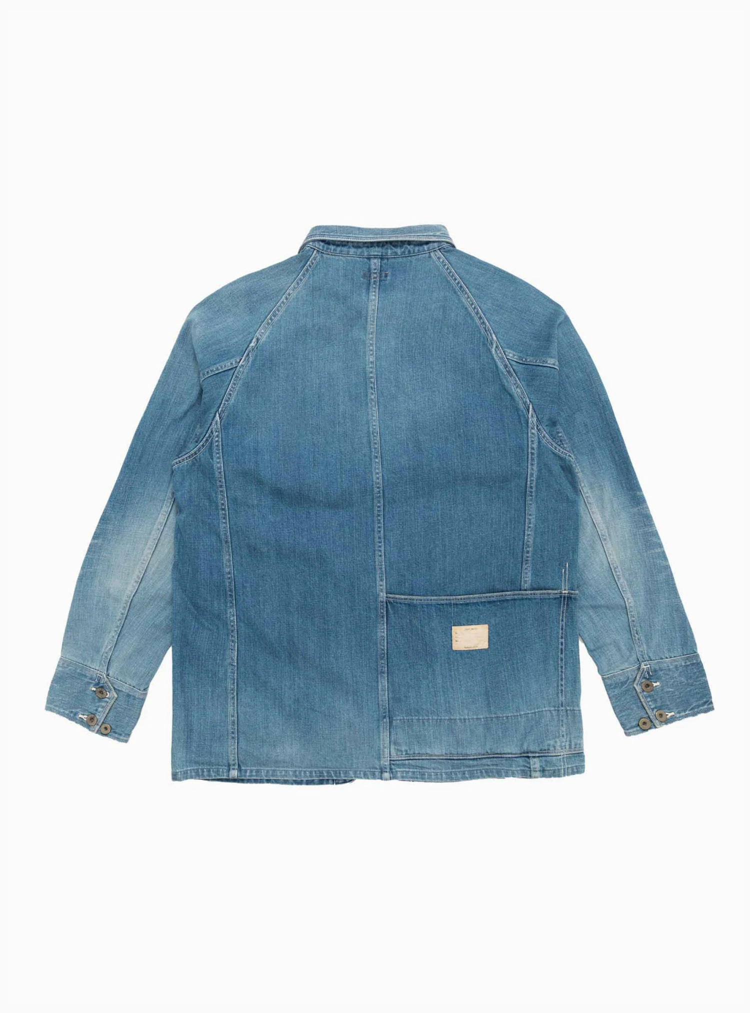 12oz Denim Cactus Coverall Light Blue - Image 4