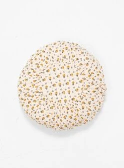 Leinikki Double Gauze Round Cushion Peach