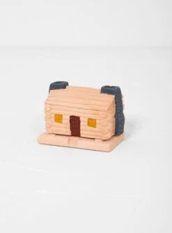 Log Cabin Incense Burner Clay