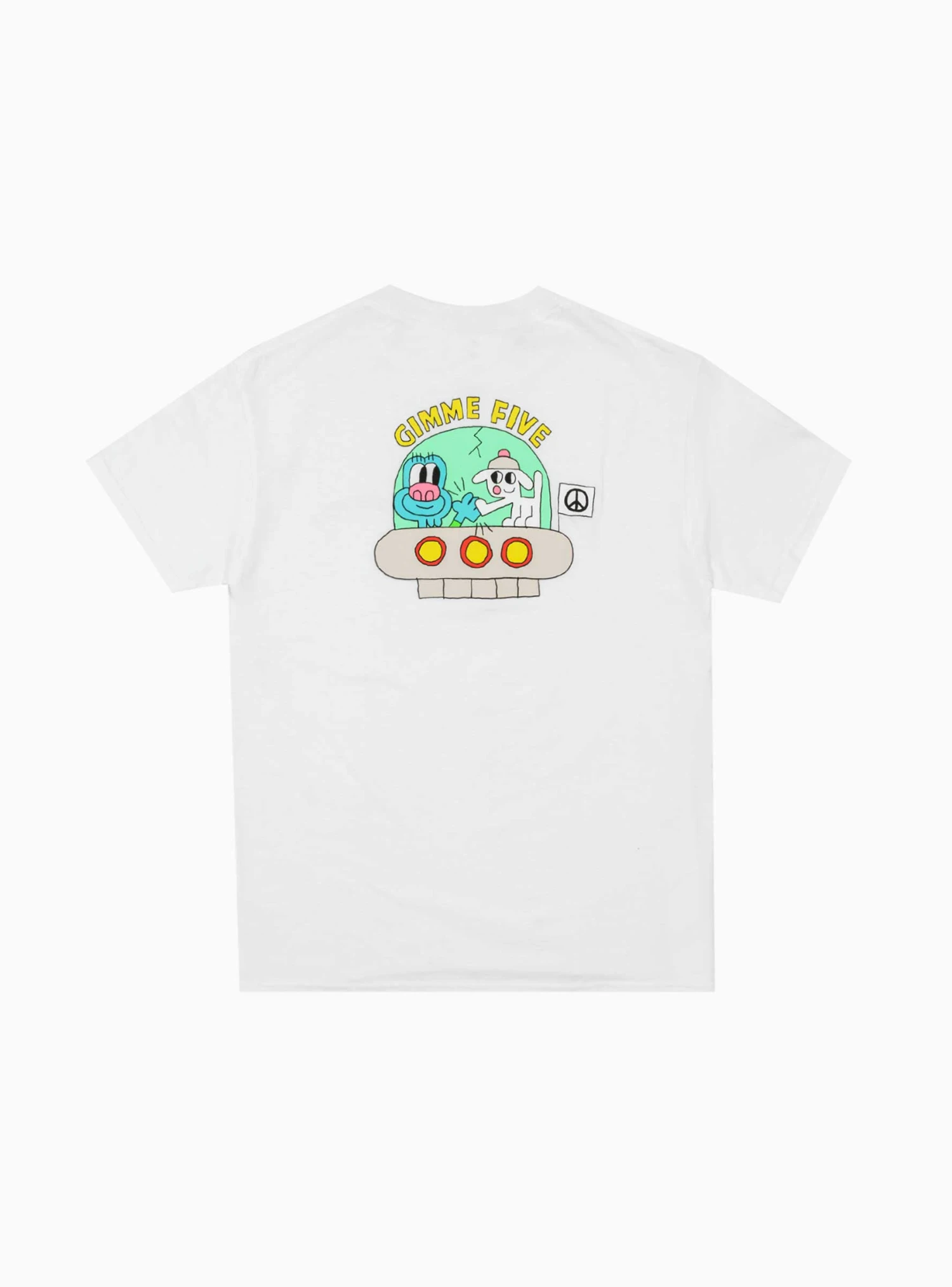G5 X Tim Comix Spaceship Tee White