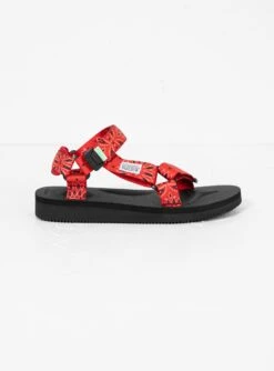 Suicoke DEPA Cab Sandals PT02 Red
