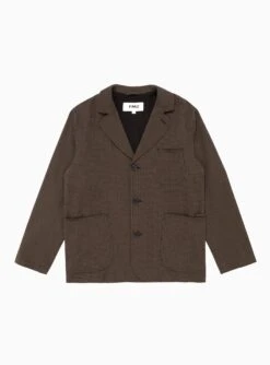 Scuttlers Jacket Brown & Black Check