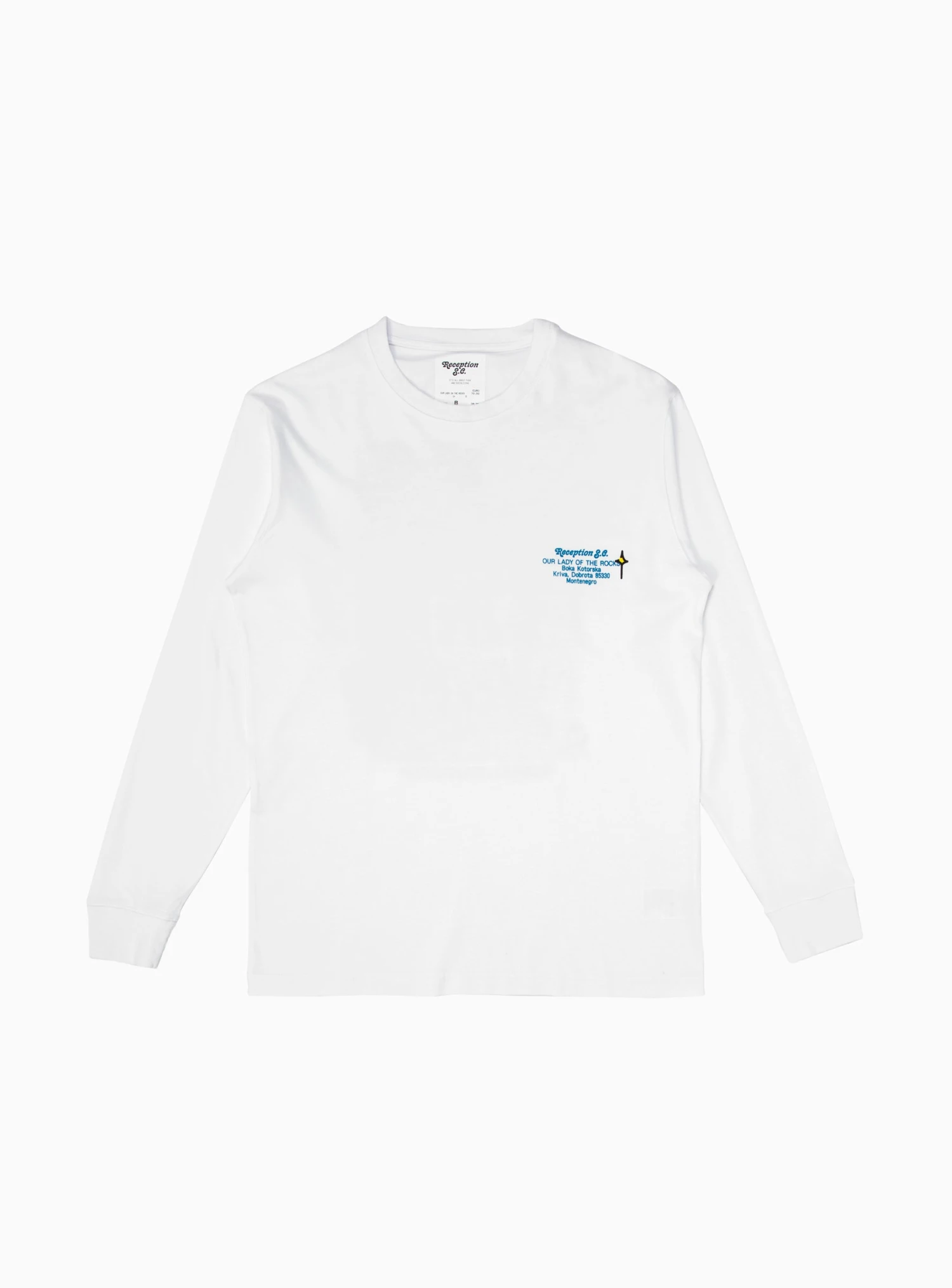 Kotor Long Sleeve Tee White - Image 2