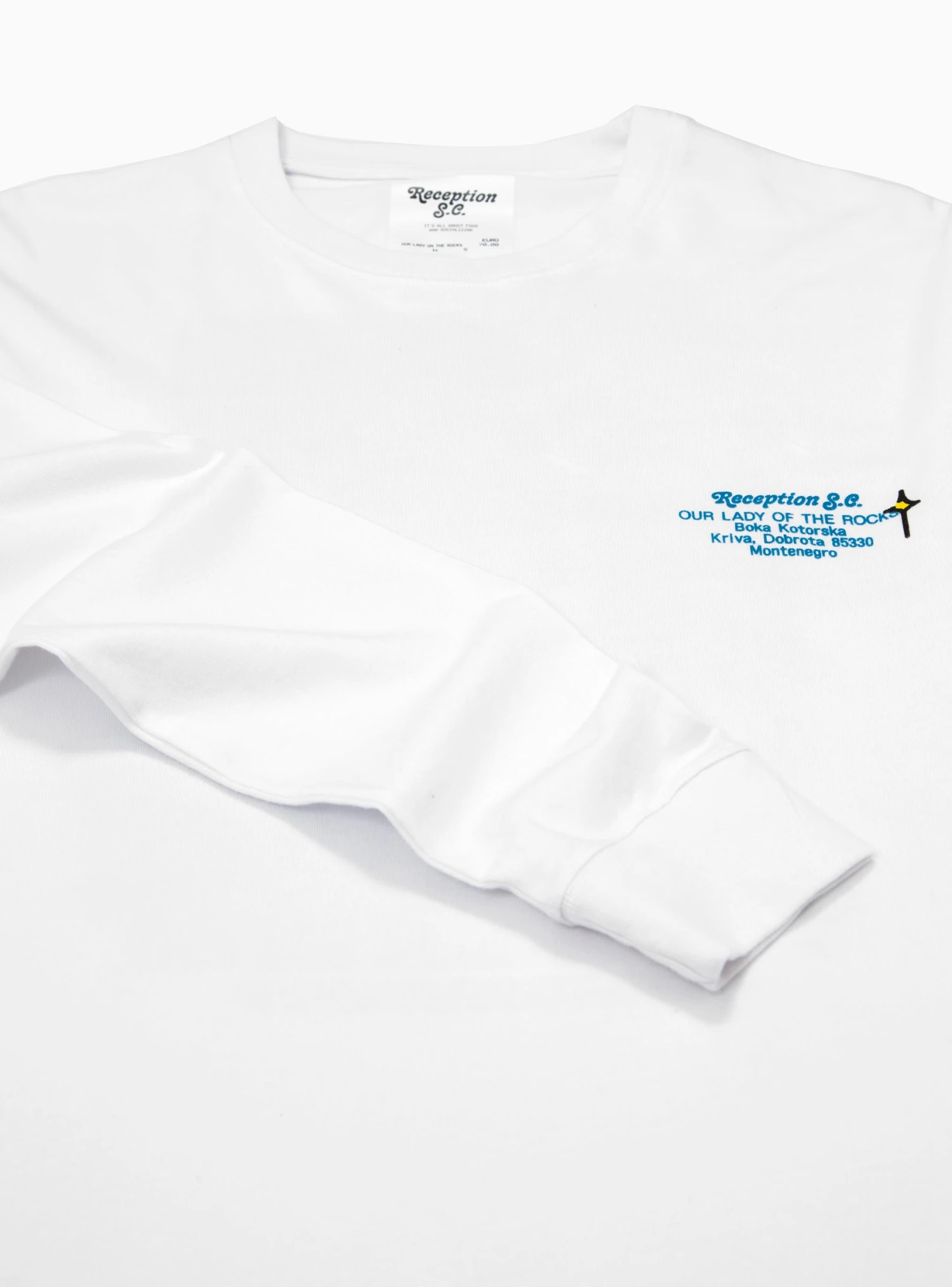 Kotor Long Sleeve Tee White - Image 3