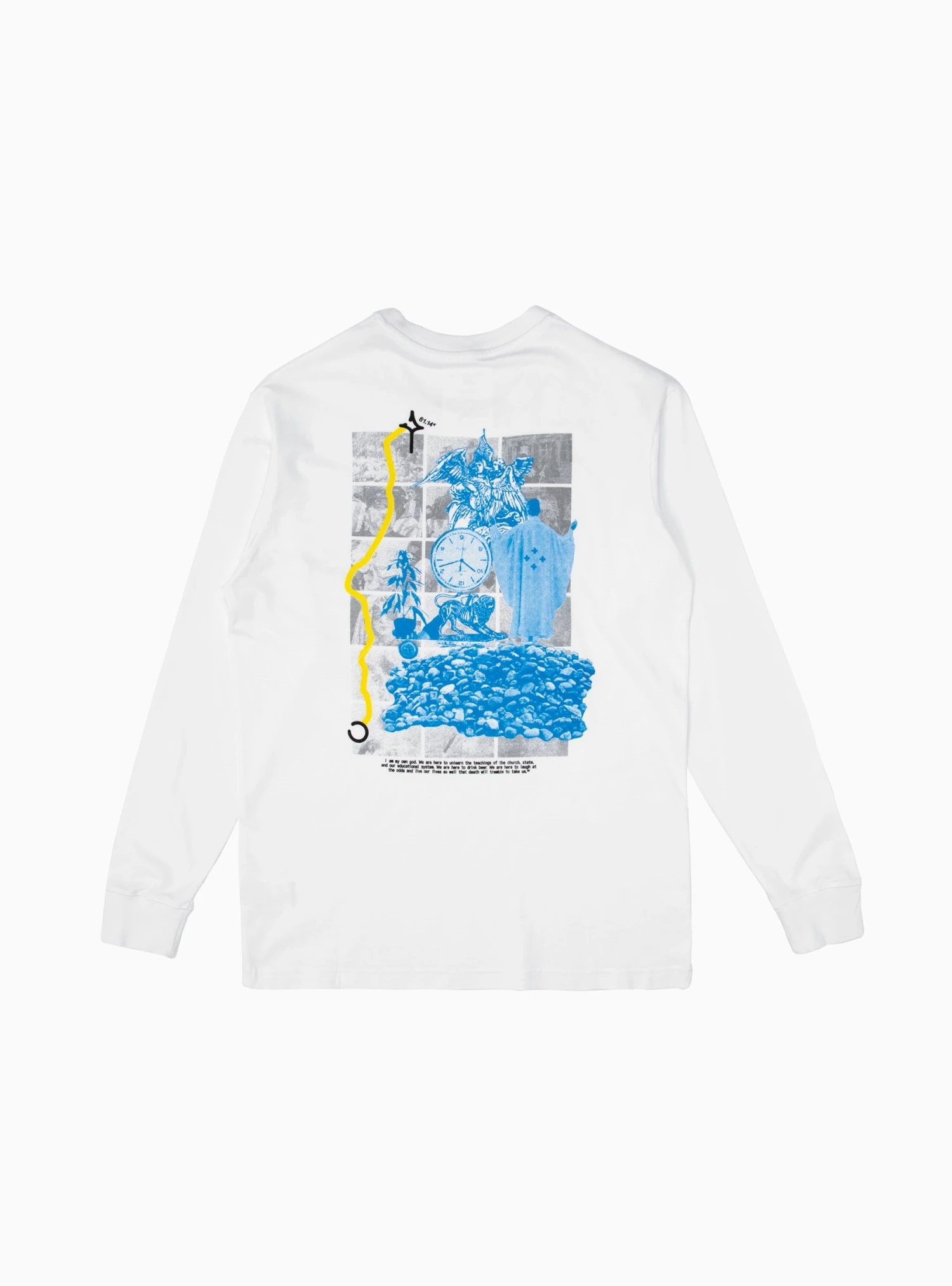 Kotor Long Sleeve Tee White