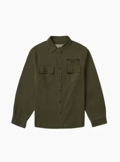 Country Men Military Overshirt Olive