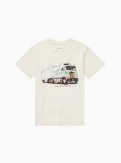 Lost Highway Trucking T-Shirt Bone