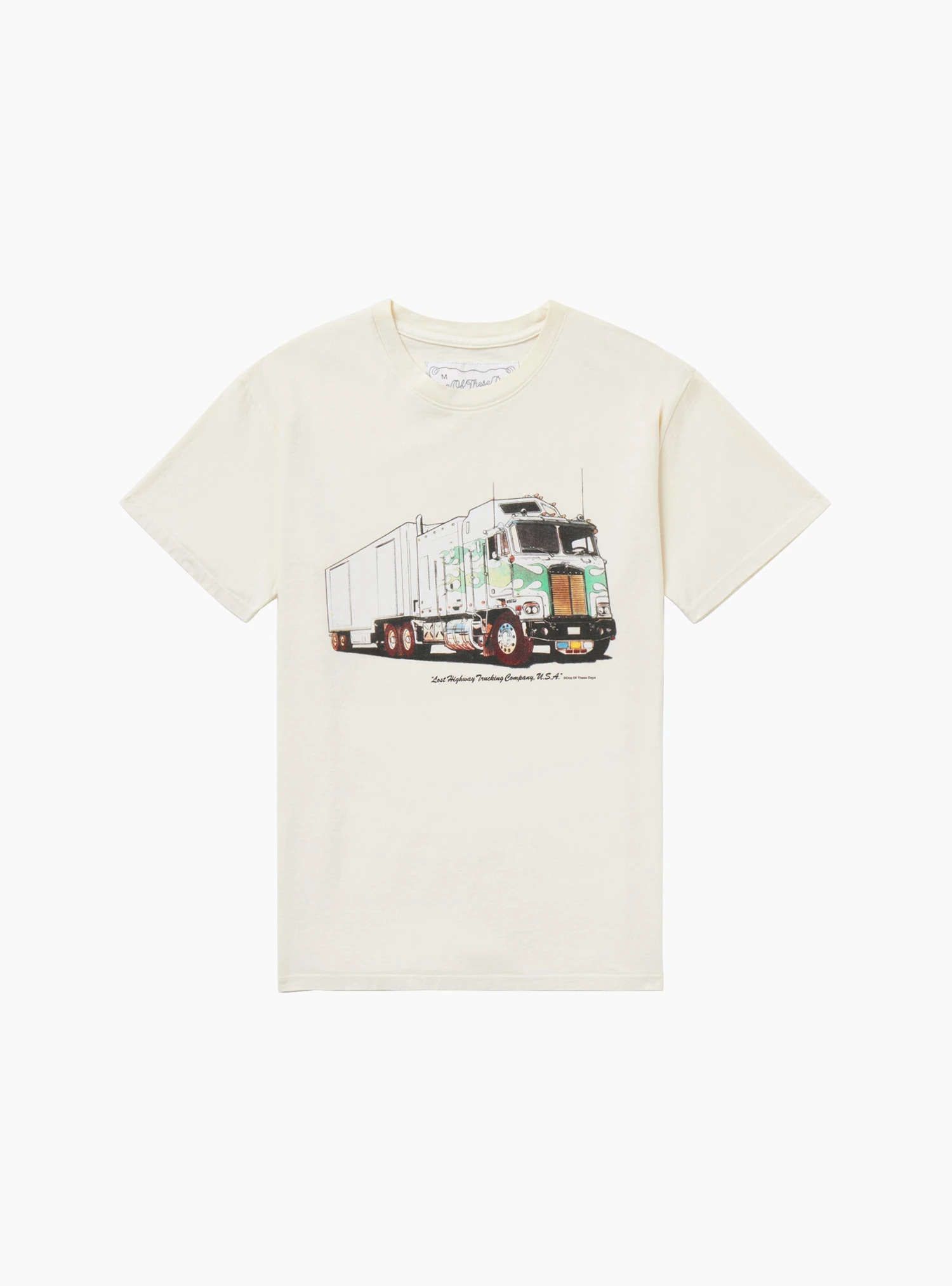 Lost Highway Trucking T-Shirt Bone