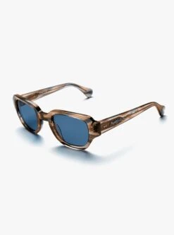 Polar Skate Co & Sun Buddies Pyle Sunglasses Brown & Blue