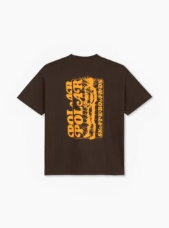 Polar Skate Co Fields T-shirt Chocolate