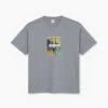 Polar Skate Co Skeleton Kid T-shirt Heather Grey