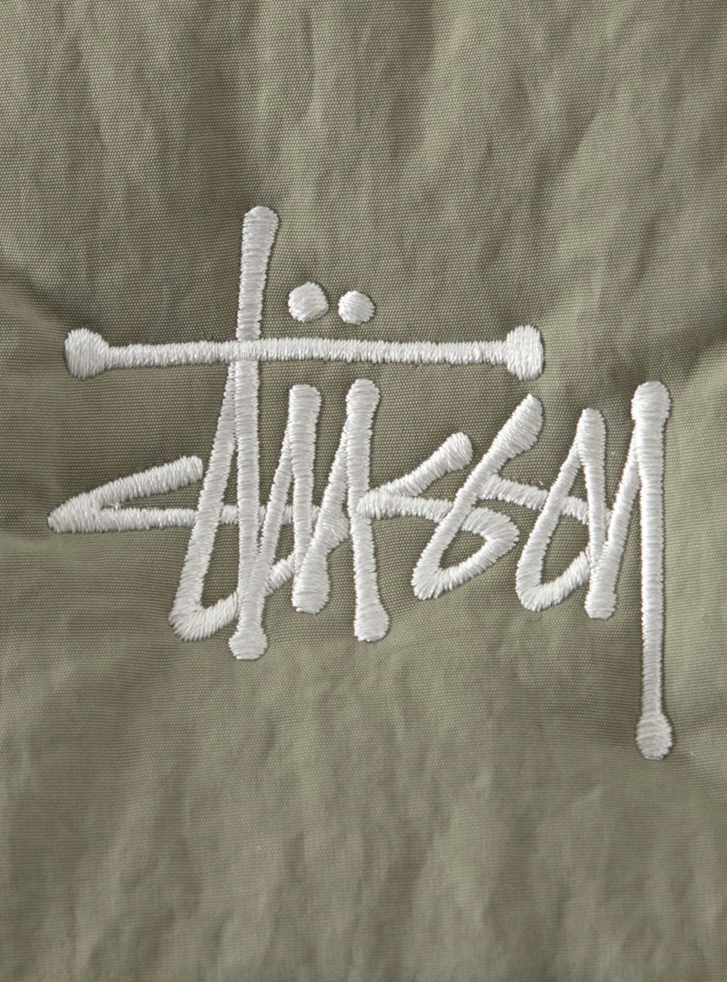 Stüssy Recycled Nylon Liner Vest Coyote Beige - Image 5