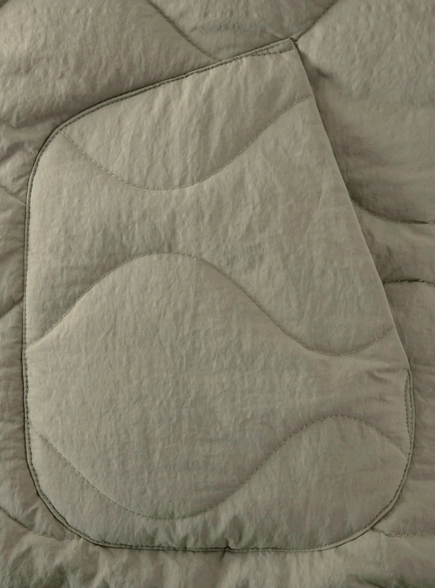 Stüssy Recycled Nylon Liner Vest Coyote Beige - Image 6