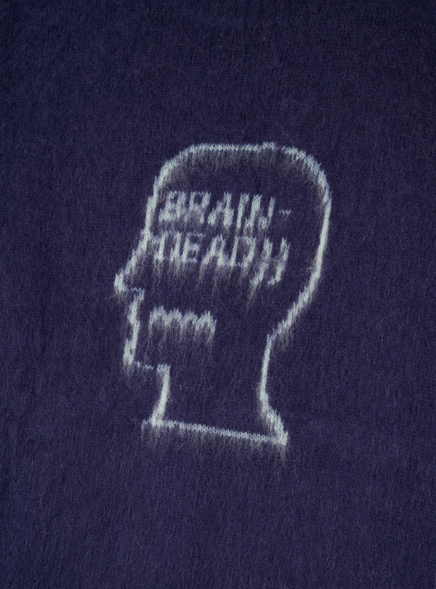 Superfuzz Logohead Sweater Navy - Image 3