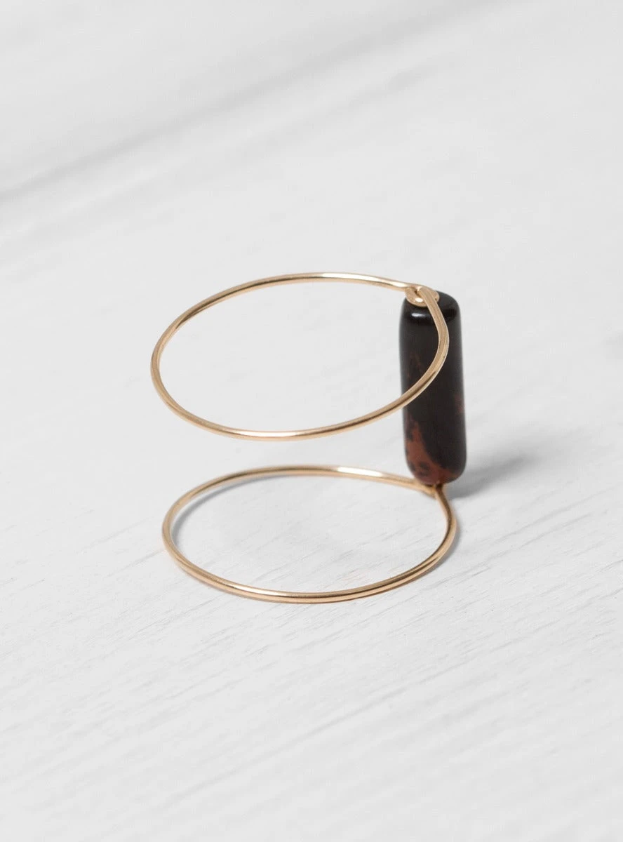 14k Gold Double Ring - Image 3